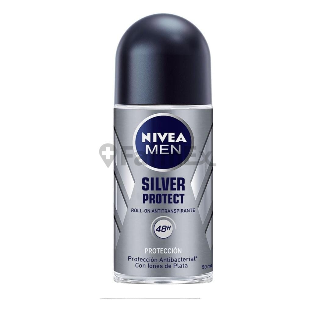 Nivea Men Roll On "Silver Protect" 48H x 50 mL Farmex-Fonasa-Persistente